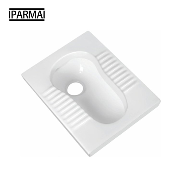 Chaozhou Factory Ceramic Wholesale Price Squat Toilet Pan Bathroom Wc Squatting Pan