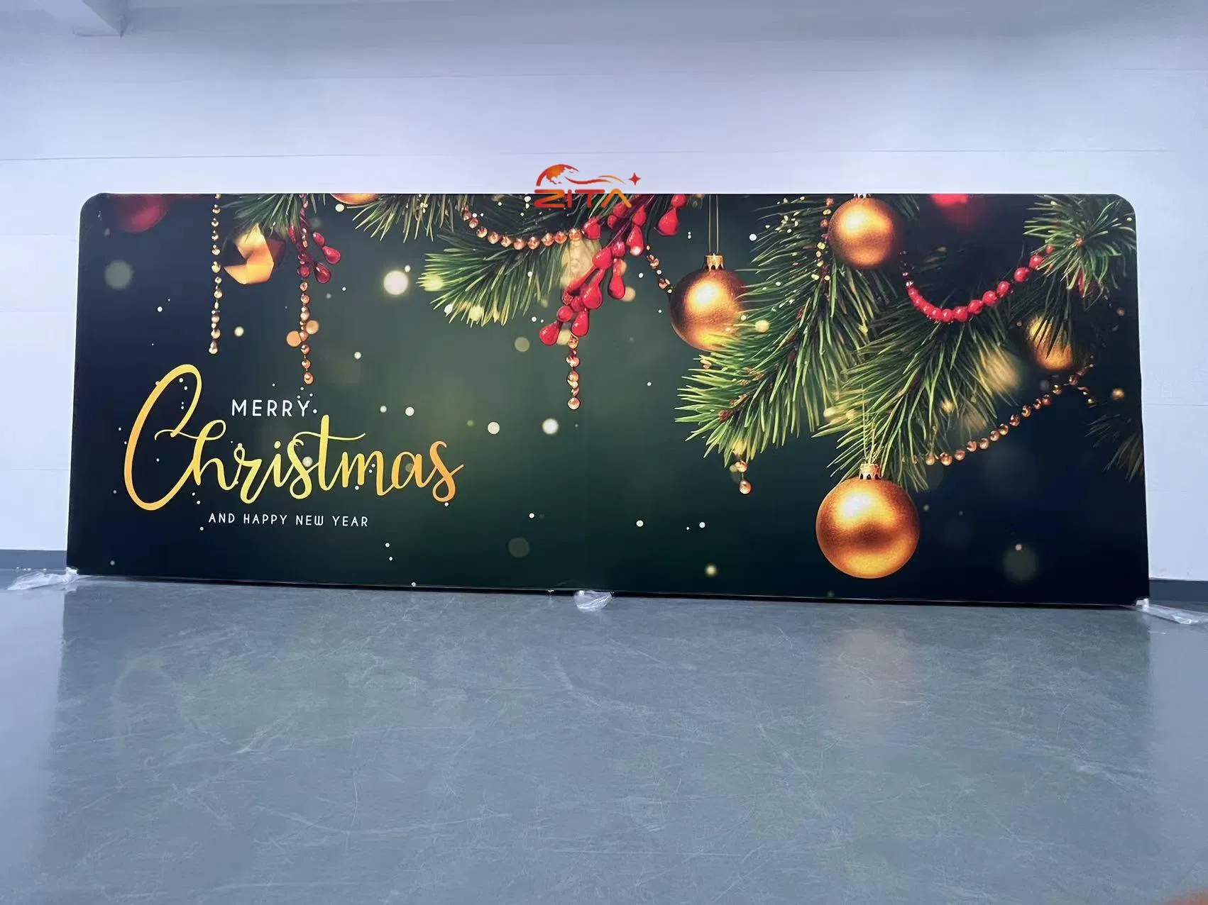 Portable and Reusable Tension Fabric Stage Backdrop Foldable Aluminum Frame