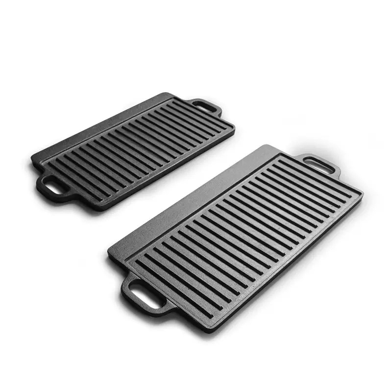Popular Choice Cast Iron Grill Griddle for Grilling Meat and Frying Eggs