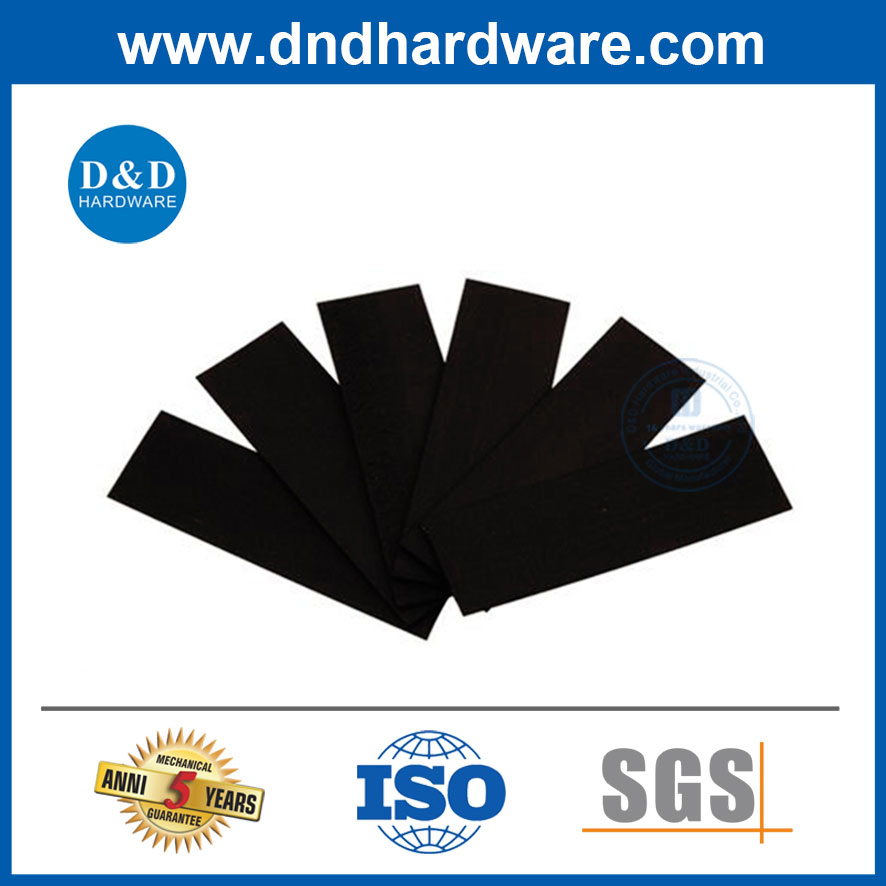 Fireproof Material Door Hinge Hardware Pads Behind Hinge for Security