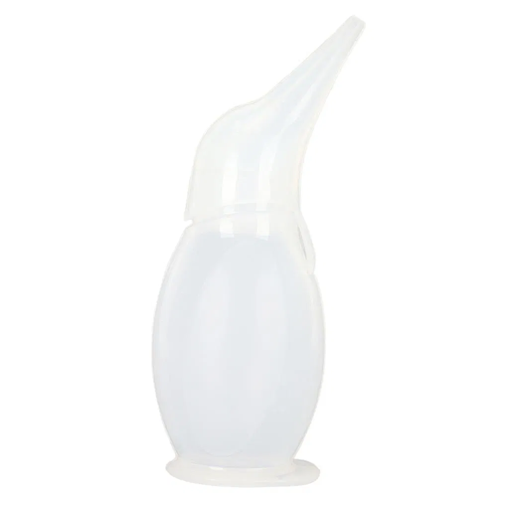 Home Use Soft Material Penguin Shape 25ml 75ml Baby Nose Cleaner Suction Device Baby Nasal Aspirator
