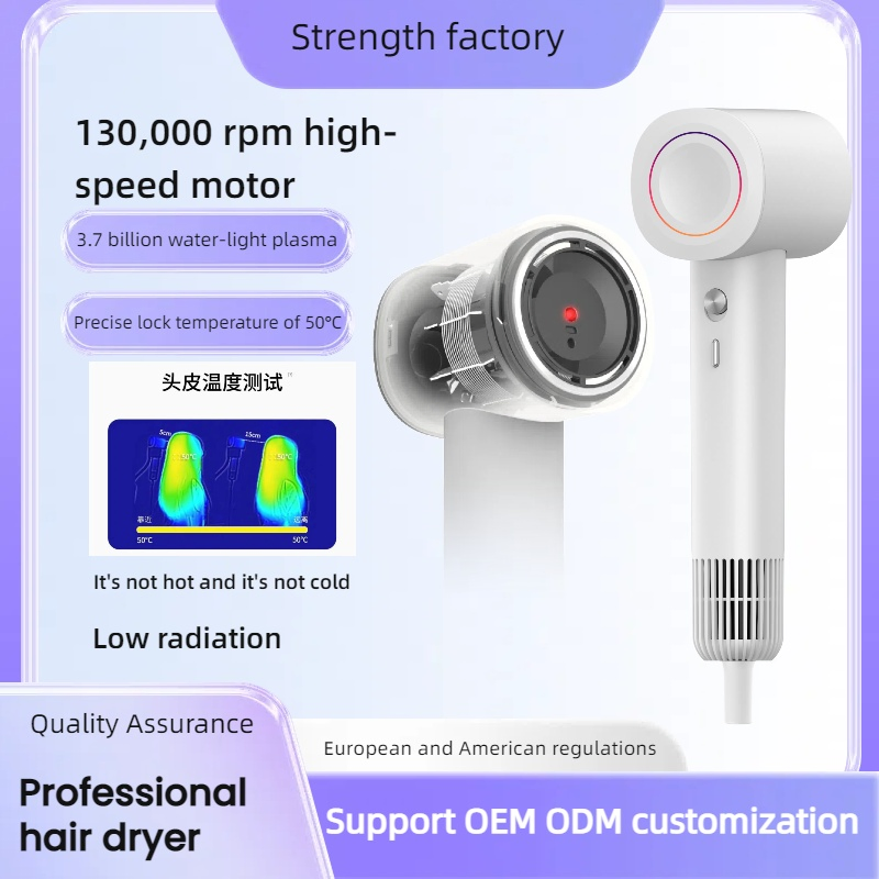 2025hairdryer Secadora De Cabello Wholesale Hair Drye Rmini Hair Dryer Plasma Protection Hair Dryer for Fast Drying, Low-Noise, Hair Dryer with Magnetic Nozzle