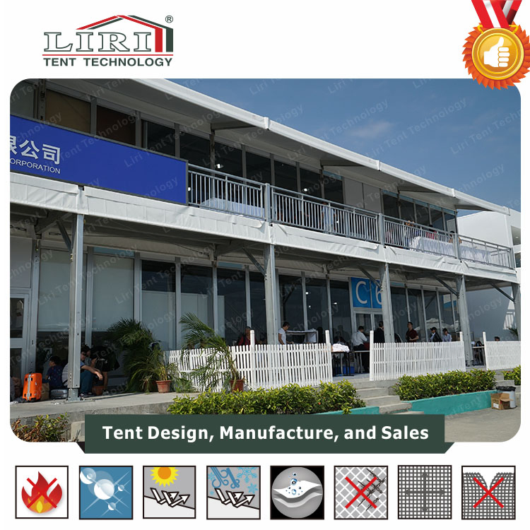 Large Thermo Roof Cube Double Decker Tent for Trade Show