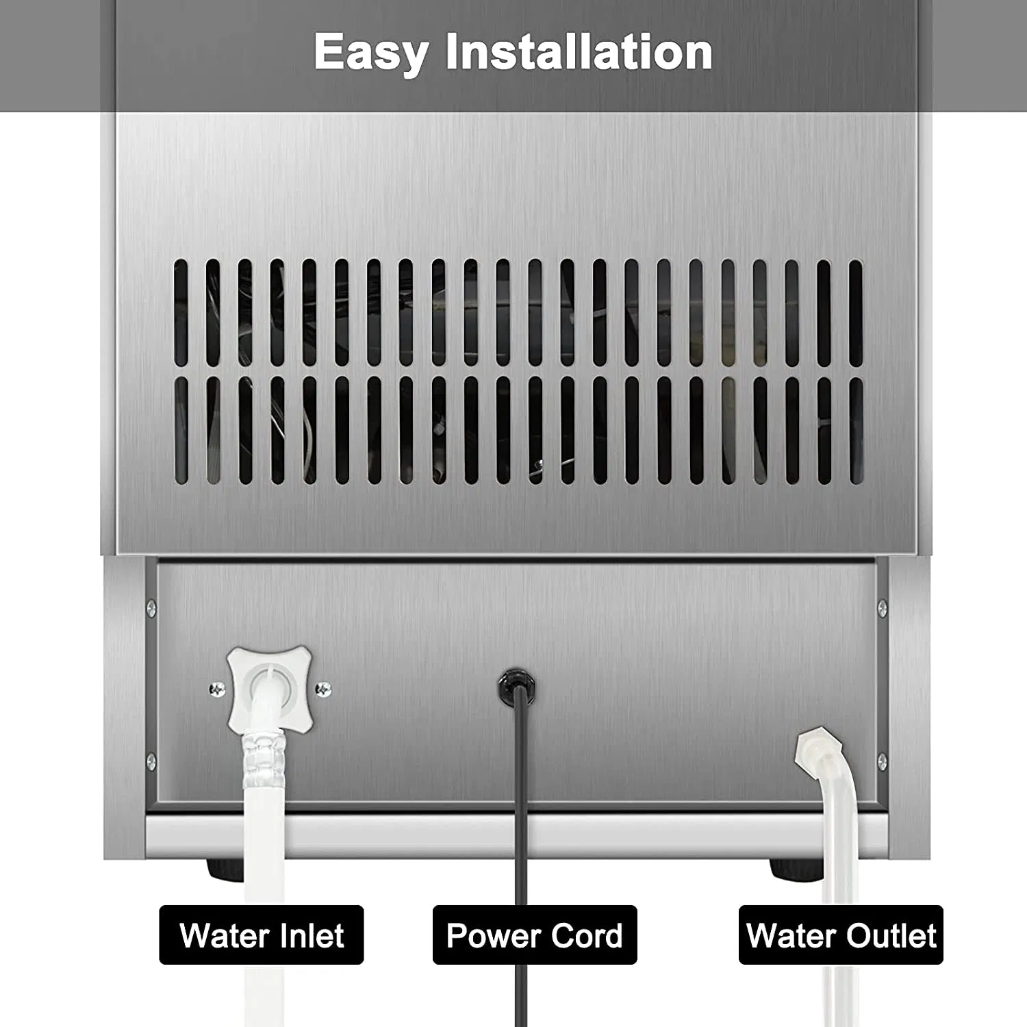 60kgs/24h (63PCS/Cycle) Fareast Gilati Commercial Ice Maker Machine