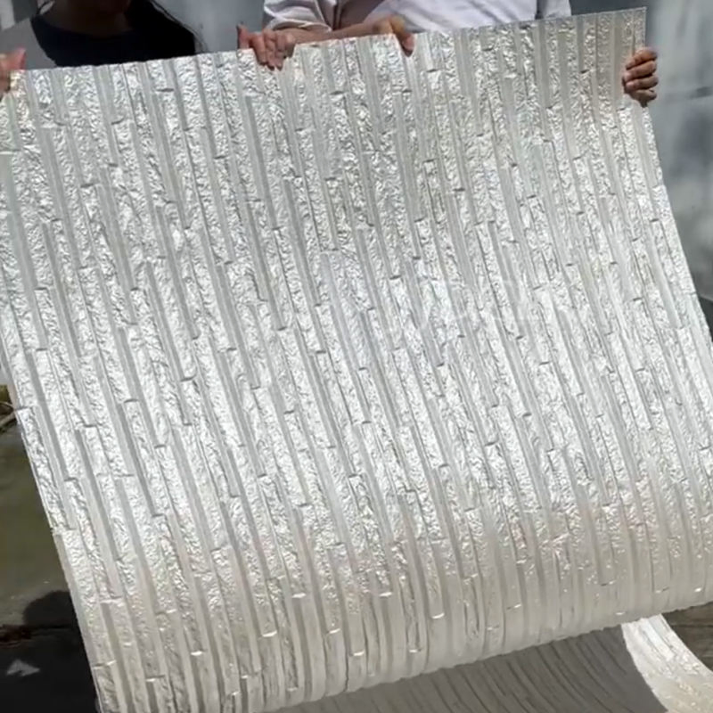 Lightweight 3D PVC Wall Panel Stone Flexible PVC Sheet High Quality PVC Marble Wall Panel for Exterior Wall WPC Board WPC Interior PVC Panel for Decoration