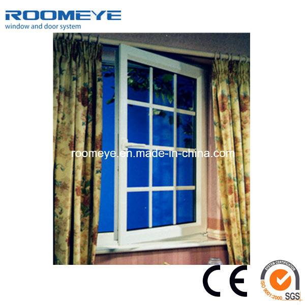 New Window Grill Design Vinyl/Plastic/PVC Casement Windows