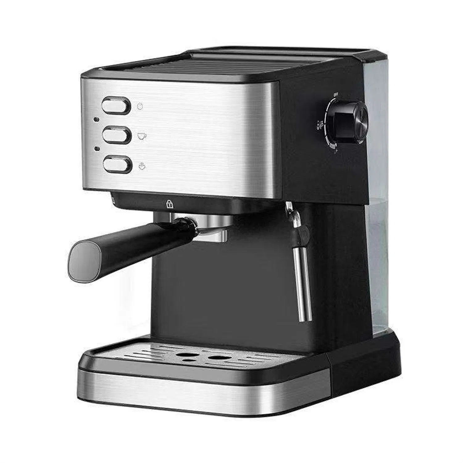 Italian Commercial Espresso Machine with Two Group Heads and Independent Water Boilers for High Volume Hot Sale