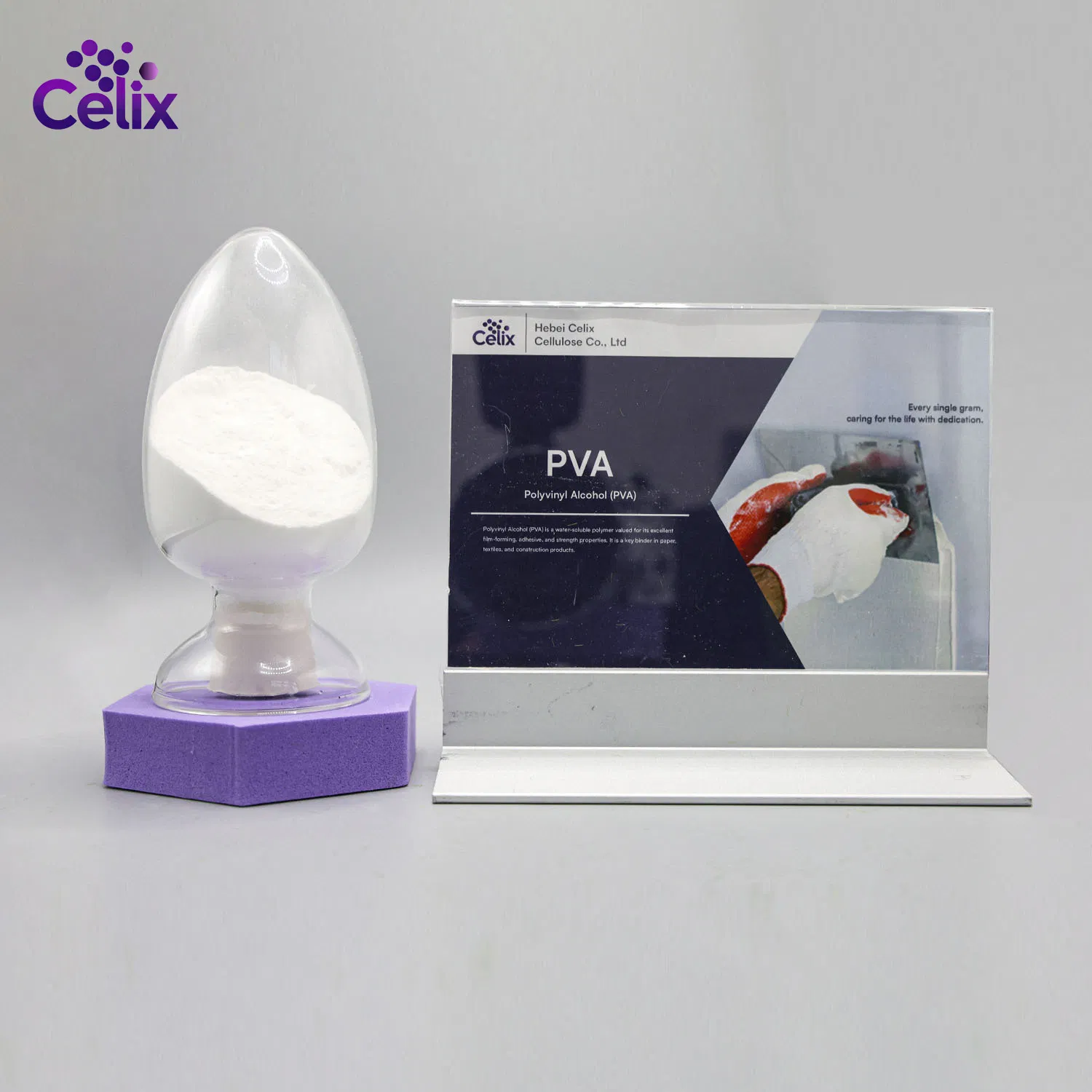 Celix Chemical Auxiliary Agent Polyvinyl Alcohol Powder PVA1788 for Cement Based Wall Putty, Improving Water Retention