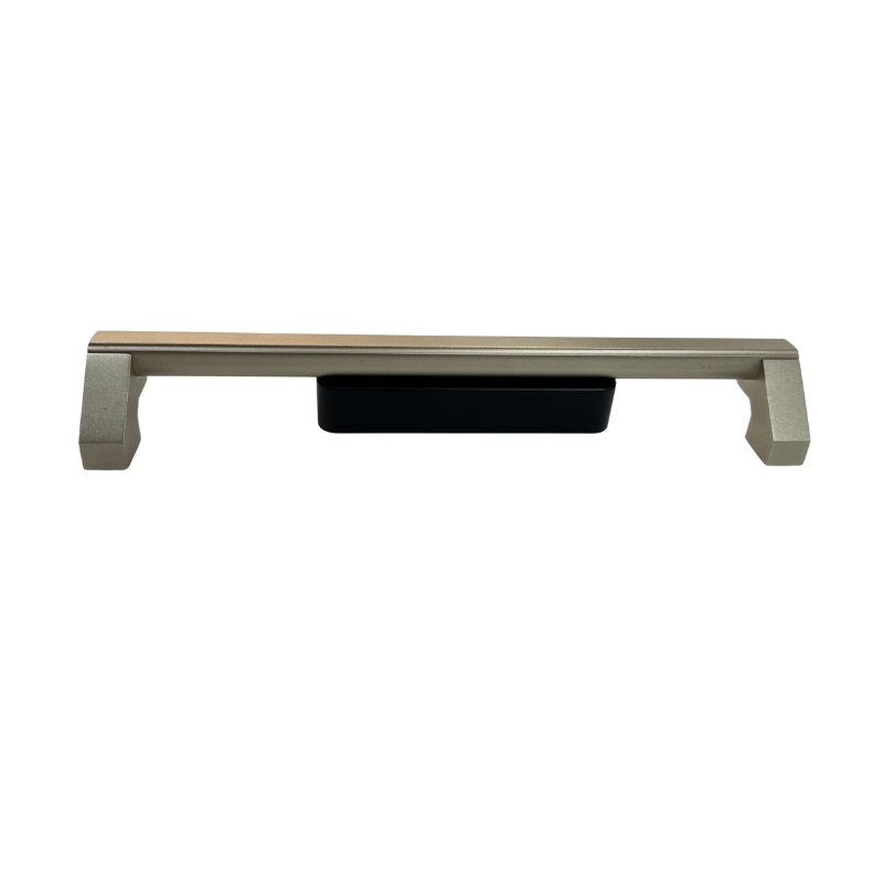 Solid Die Cast Aluminum Handle Matte Black for Interior Glass Door