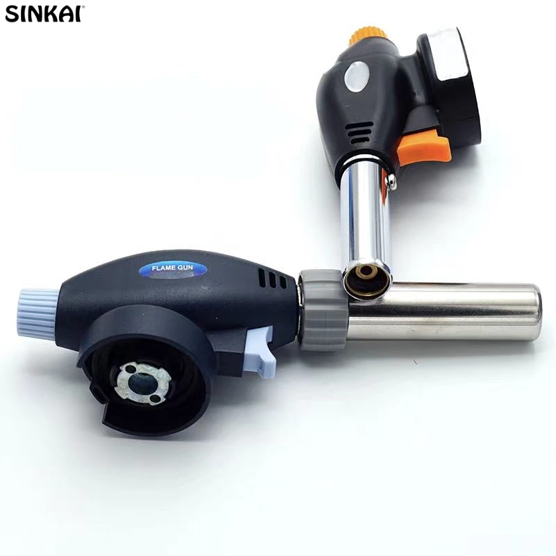 Outdoor Flame Gun with Ignition for Pig Hair Burning Wholesale Welding Torches Spray Gun Igniter