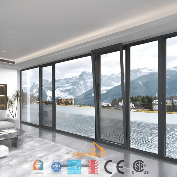 Impact Resistant Aluminum Window for Hurricane and Coastal Area