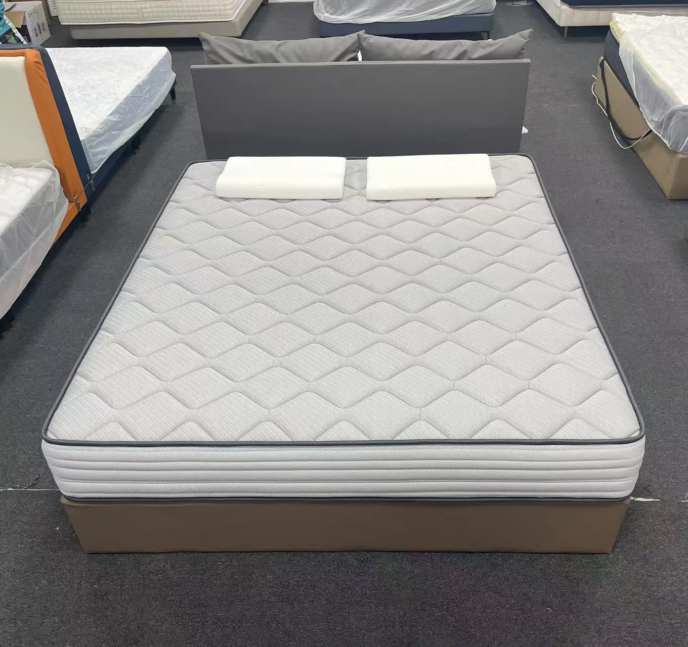 Professional Manufacturer Queen King Size Orthopedic Hotel Spring Mattress