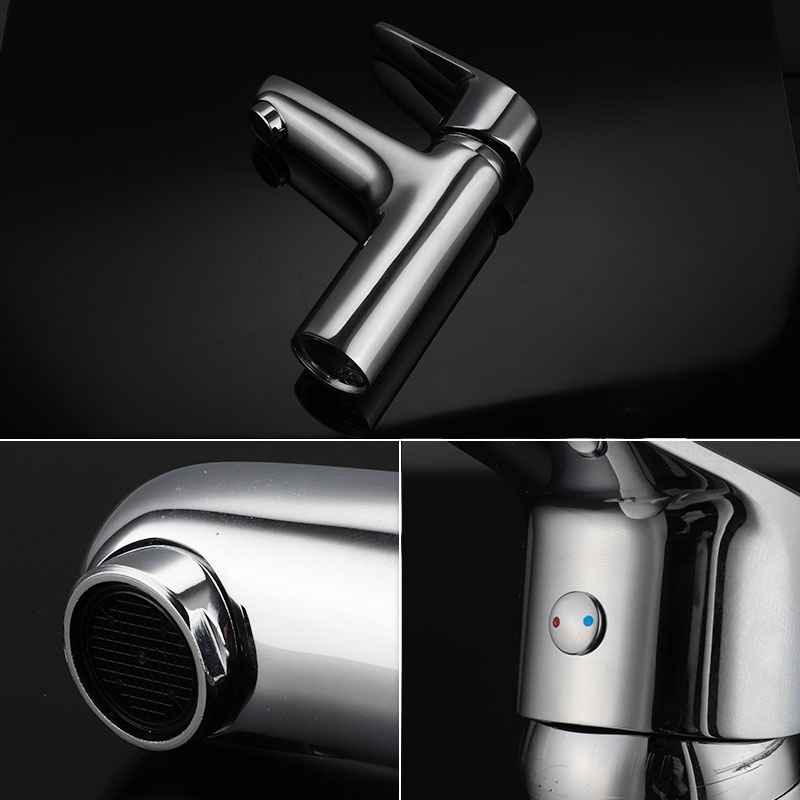 New Design 35mm Ceramic Cartridge Brass Basin Faucet (ZS40703)