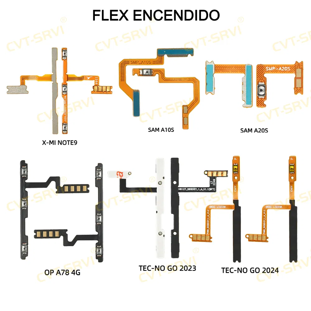 Шлейф кнопок включения и громкости для смартфонов