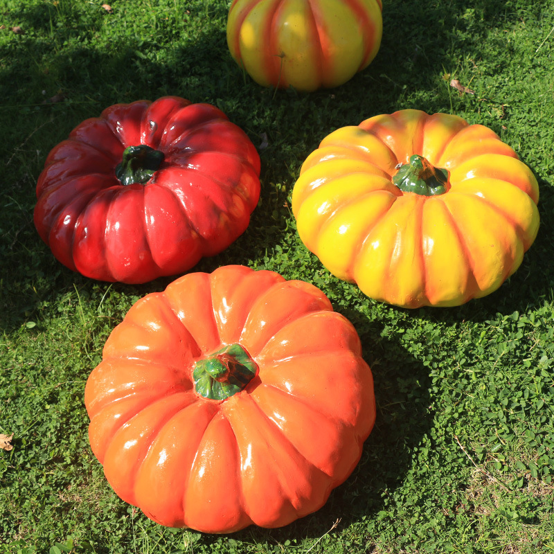 Factory Price Simulation Fiberglass Cabbage Vegetable Plant Garden Landscape Decoration