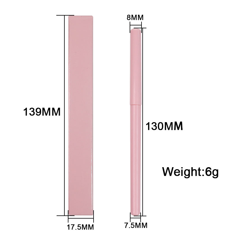 High Pigment Matte Retractable Creamy Brown Pink Lip Liner Waterproof Lipliner Pencil