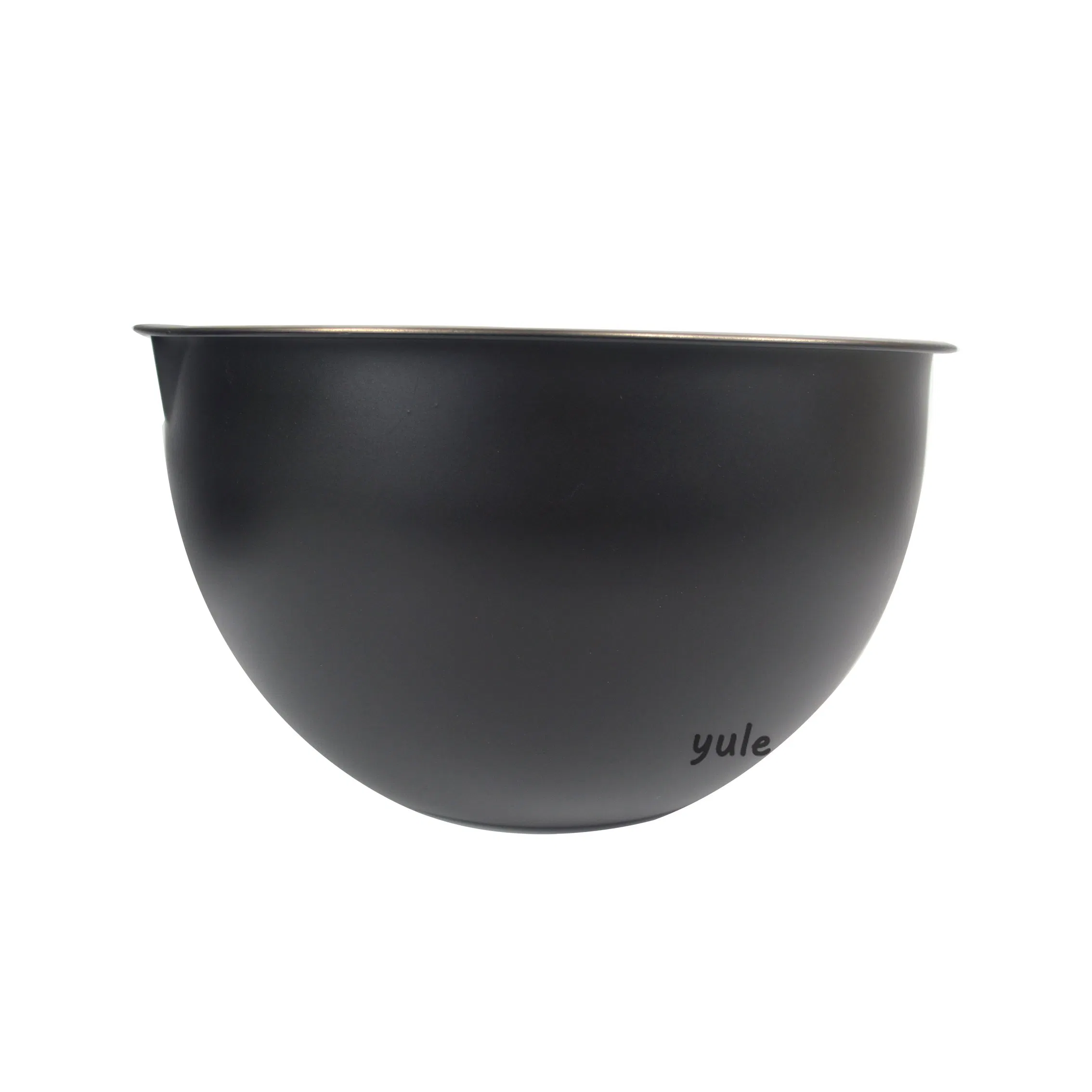 China Supplier Noodle Bowl Black Stainless Steel Mixing Bowls with Lids Fruit Bowl with Lids