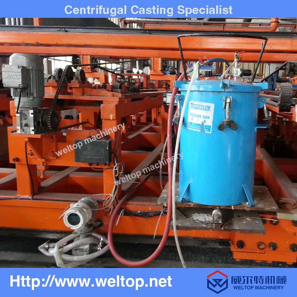 Centrifugal Casting Machine for Cylinder Sleeve Casting