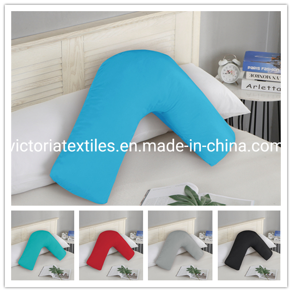 U Shape Microfiber Softness 1000tc Pillow Case No Filling