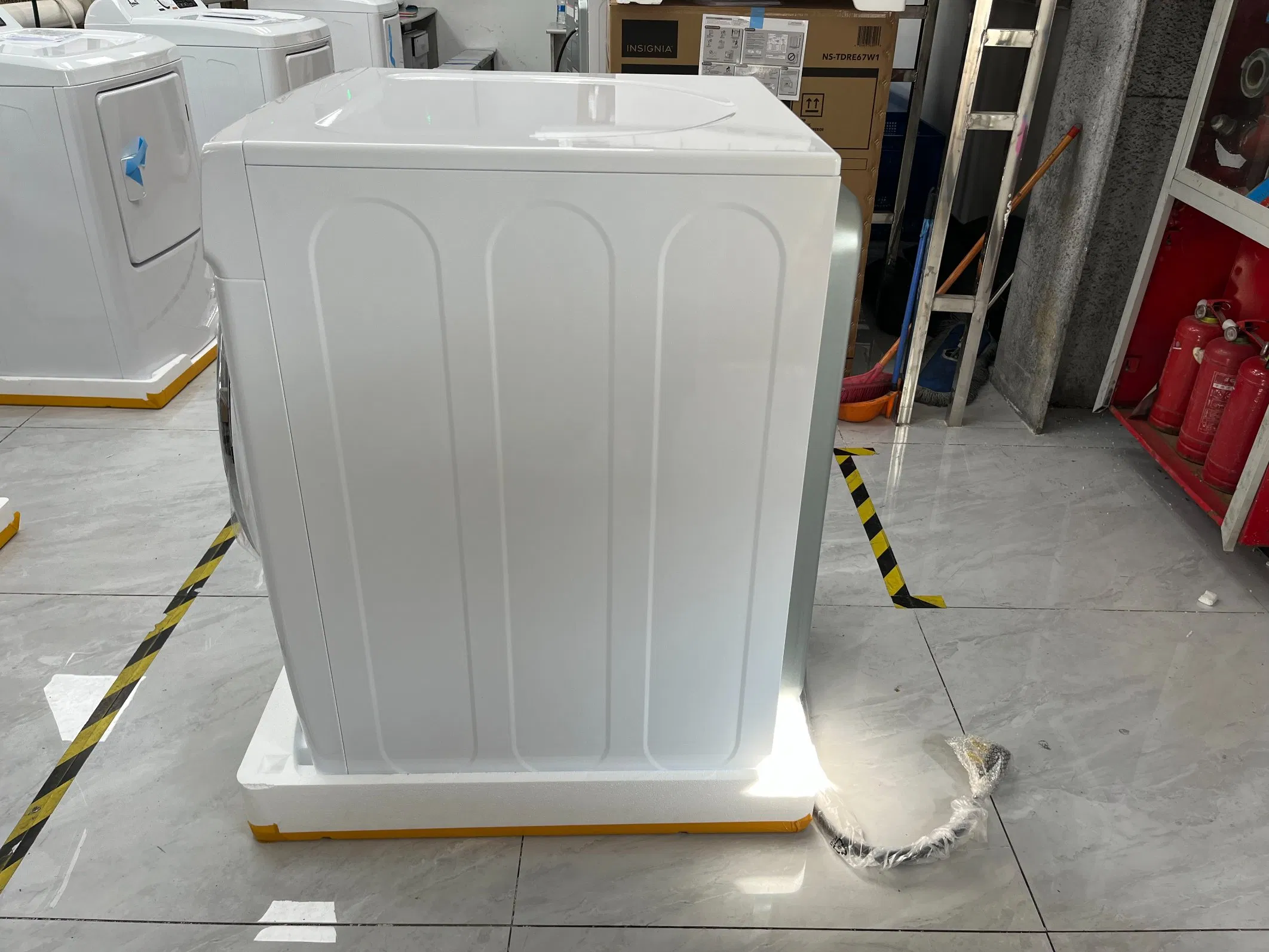 8 Cu. FT 21kg Front Loading Gas Clothes Dryer for Home