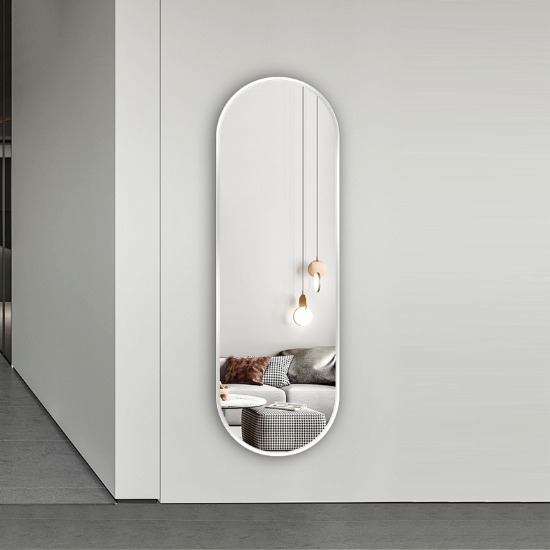 New Arrival Frame Full Body Styling Barber Salon Furniture Wall Mounted Hairdressing Makeup Beauty Salon Mirror