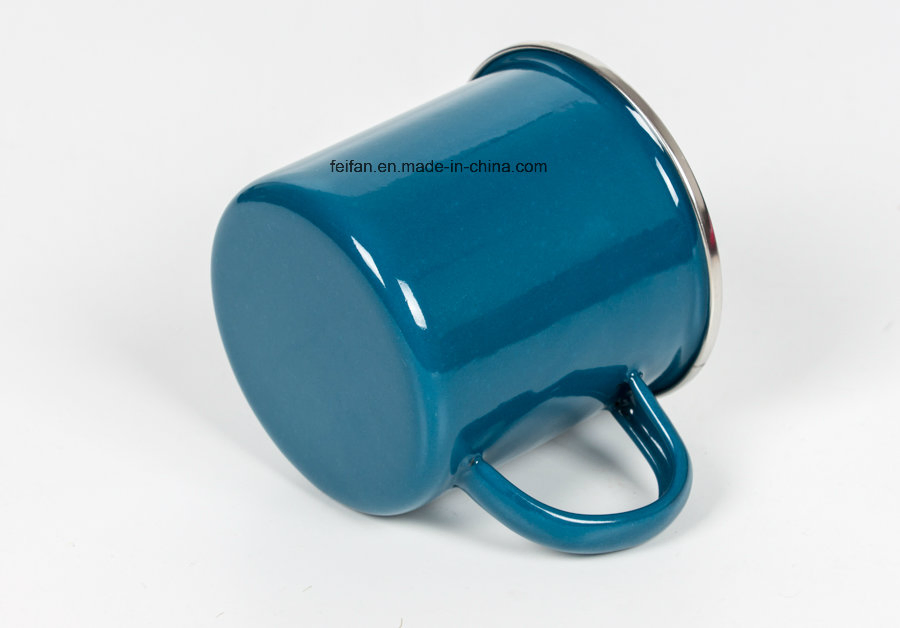 Эмалированная кружка на заказ с логотипом