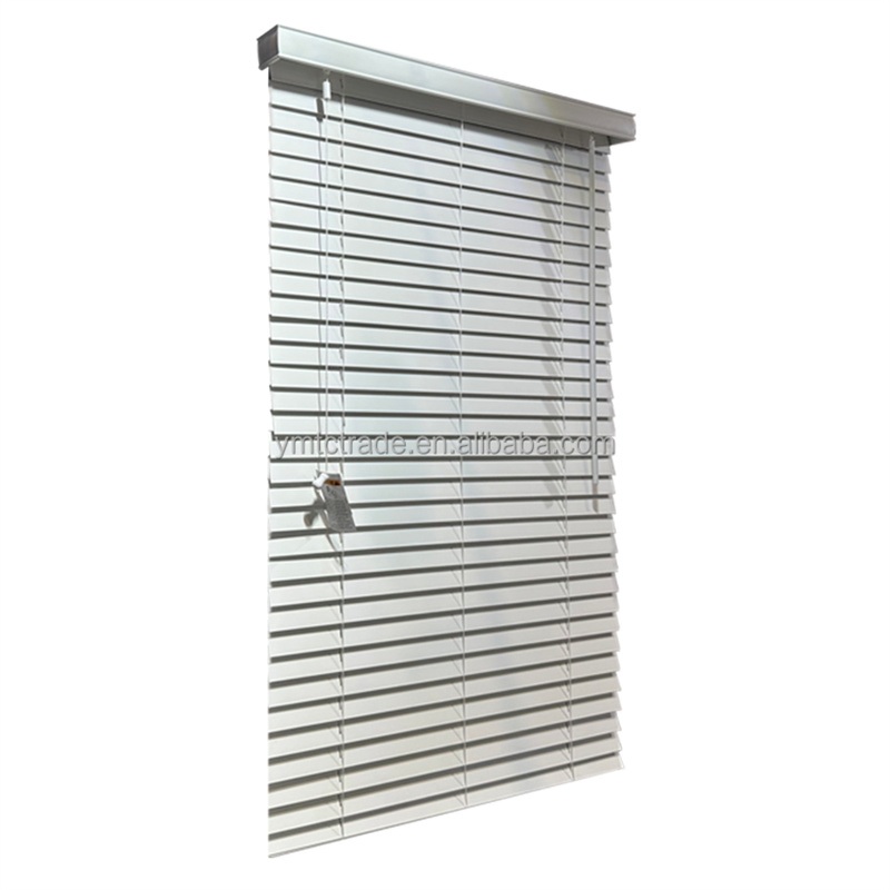 Factory 2inches Faux Wood Cordless Window Blinds PVC Faux Wood Venetian Blinds for Home Window