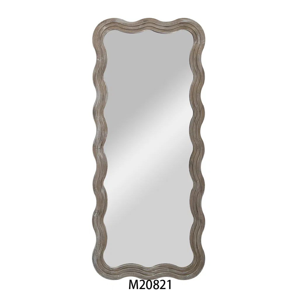 Decorative Wall Mounted Hand Made Gold Mirror for Home Interior and Living Room Mirror