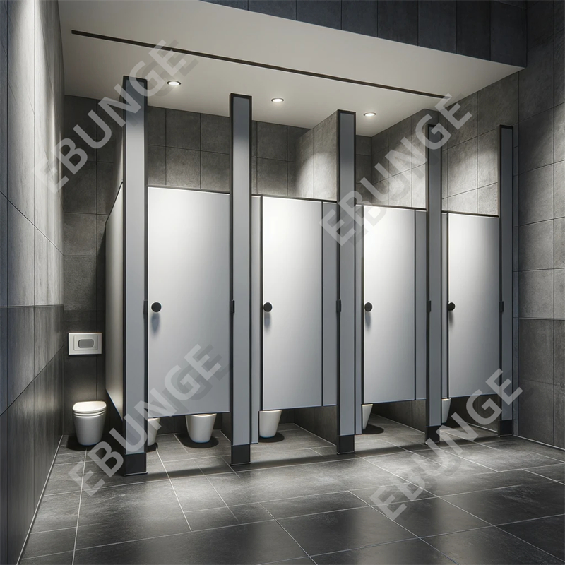 Waterproof Laminate Shower Toilet Cubicle Partition