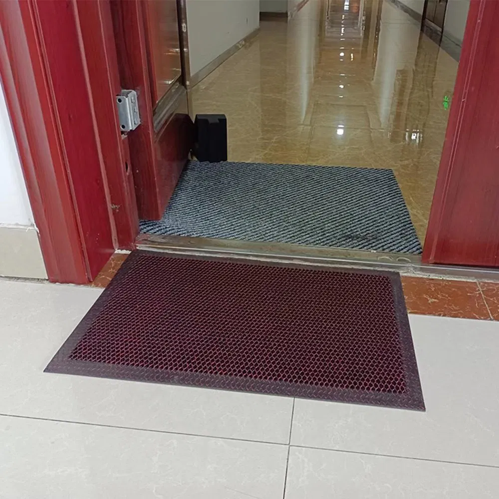 Anti Skid PVC Coil Floor Sracper Entrance Mat for Home Hotel Kitchen