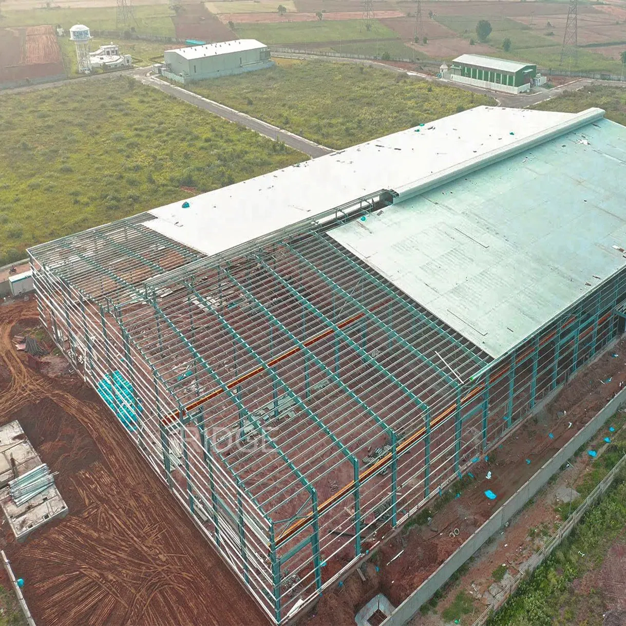 Cost-Effective Custom Design Light Prefabricated Steel Structure Building Shop