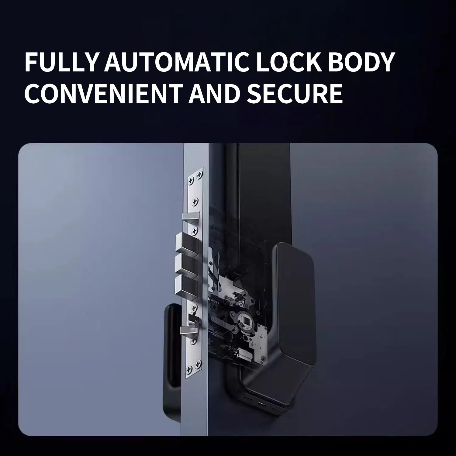 3D Face Recognition Smart Door Lock Electronic Digital Biometric Key Smart Door Lock with Camera and Fingerprint Electronic Lock