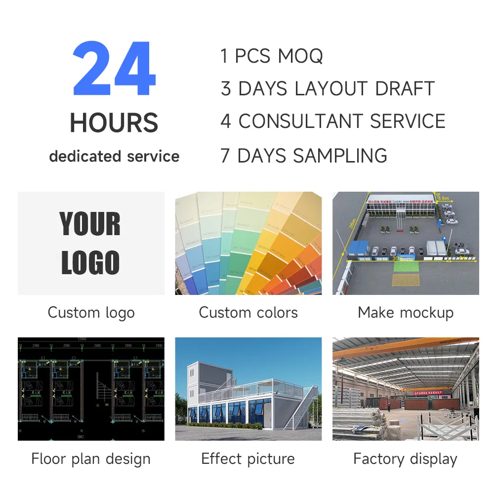 Low Price Prefab Modular Dormitory Portable Office Shop Prefabricate Detachable Container House