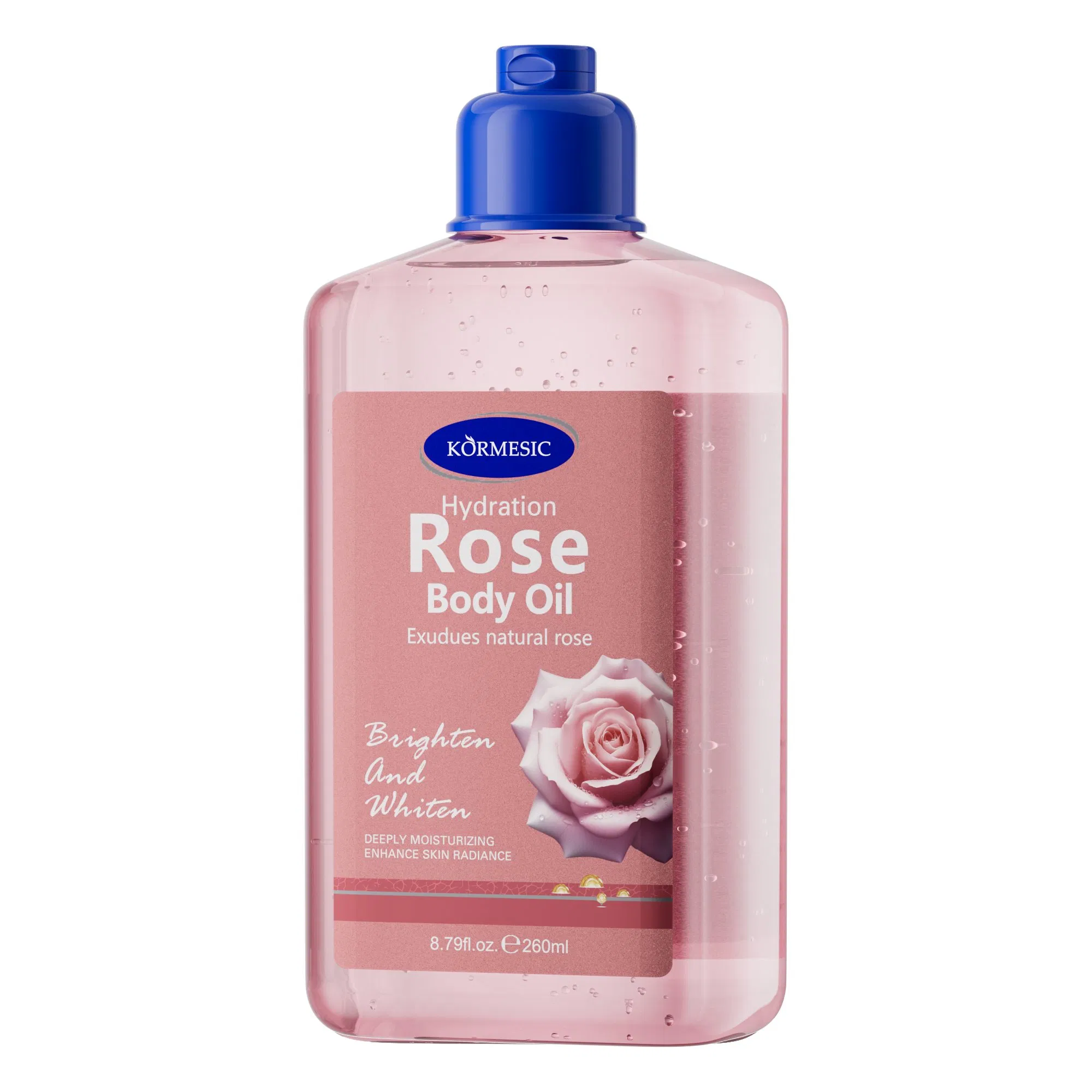 OEM Private Label Lightweight, Absorbed, Brighten. Whiten. Rose Body Essence Oil