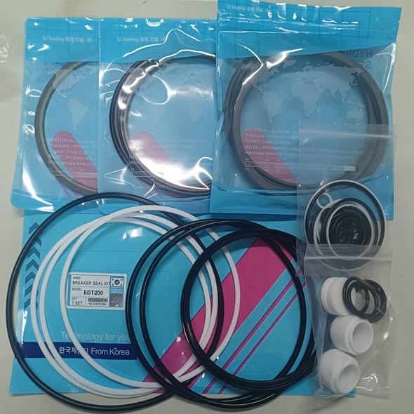 Ремкомплект гидроуплотнений для экскаватора