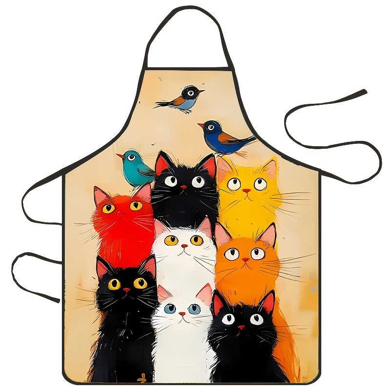 Promotion Christmas Polyester Sublimation Printing Funny Sexy Apron