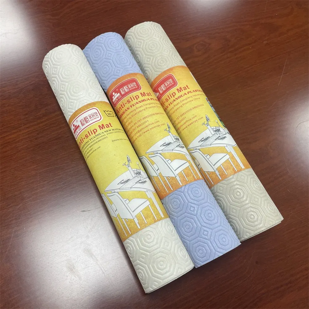 Waterproof PVC Printed Table Mats Eco-Friendly Grip Liner Anti Slip Mat for Placemats Dining Table