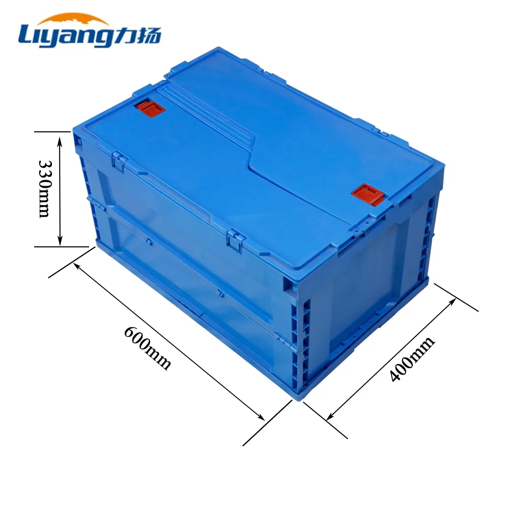 ESD Anti-Static Plastic Folding Crates for Industrial Use Blister Application