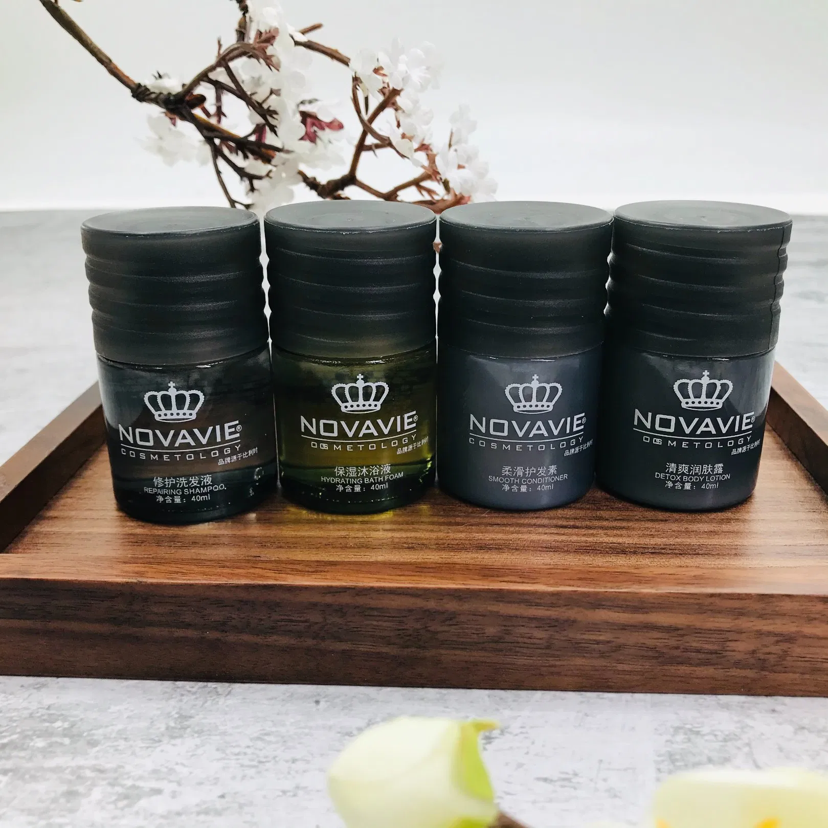 5 Star Disposable Luxury Hotel/Travel Guest Amenities Bath Kit 02