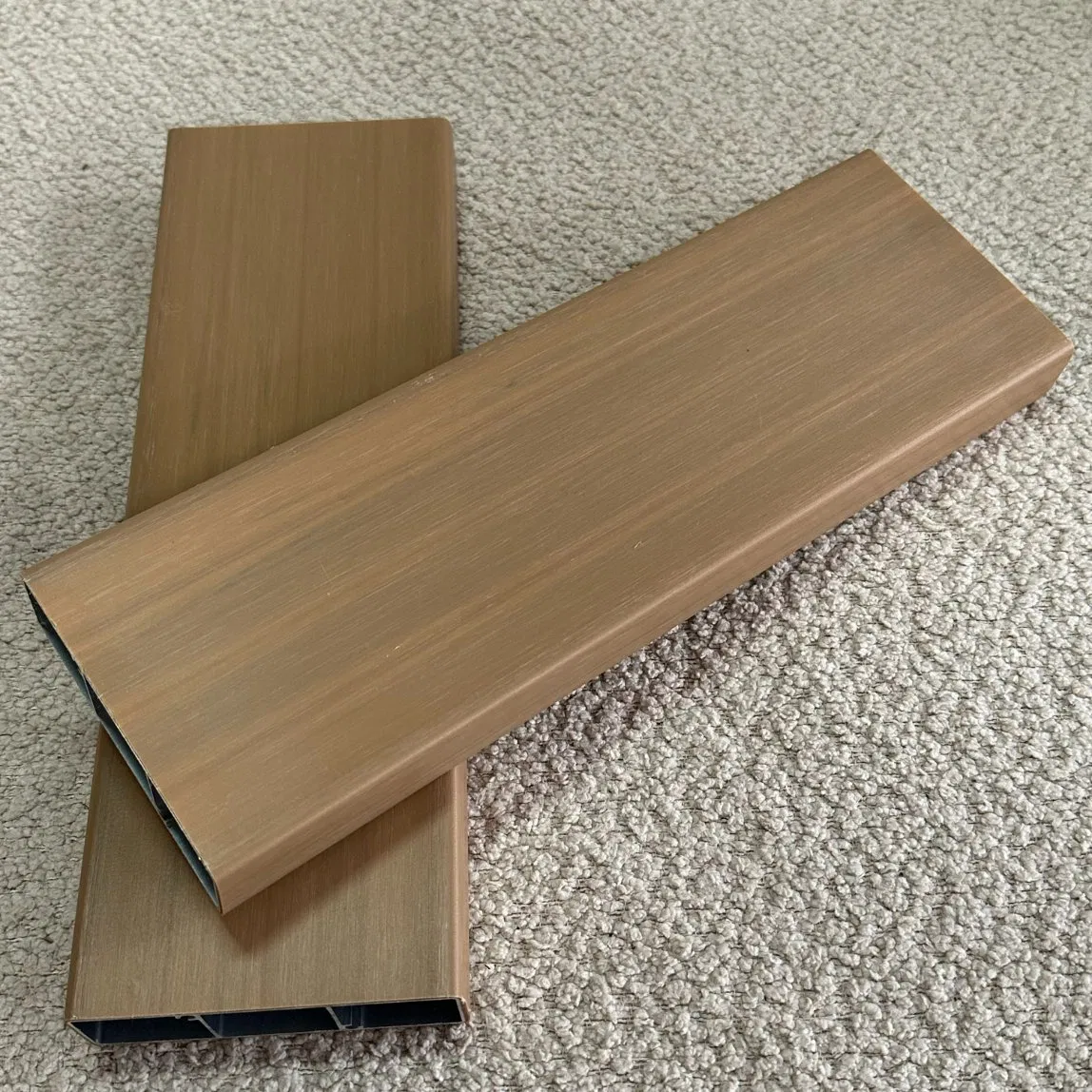 Versatile Application WPC Louver 100mm by 30mm Size Multi-Purpose Environmental Management