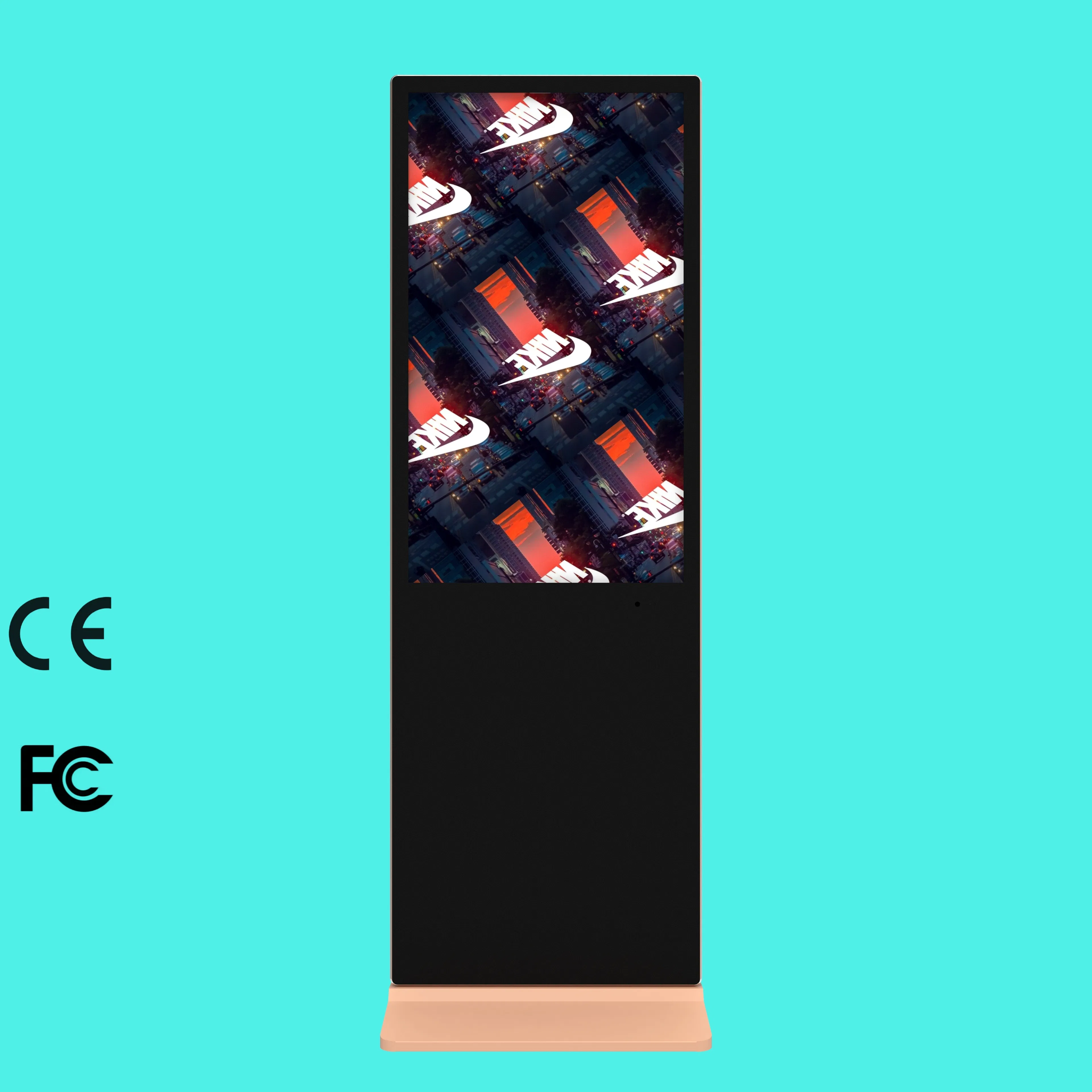 Versatile LCD Screen Display with WiFi and Advertising Screen Integration