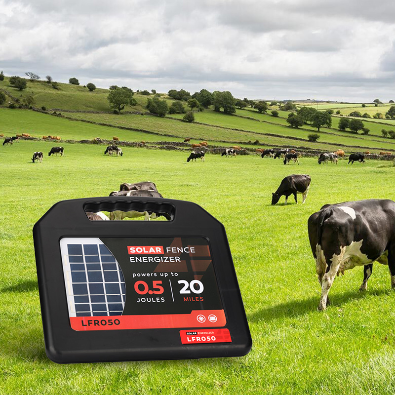 0.5j Farm Electric Fence Solar Energizer for Livestock