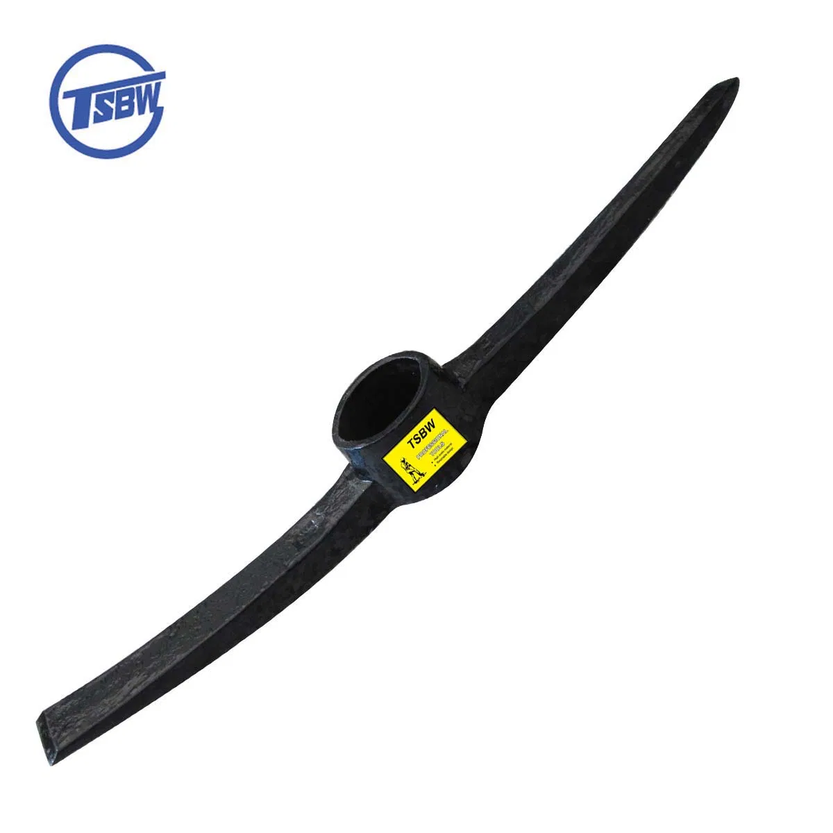 P407 Garden Construction Digging Farming Mattock Zapapicos Garden Metal Forged Steel Pickaxe