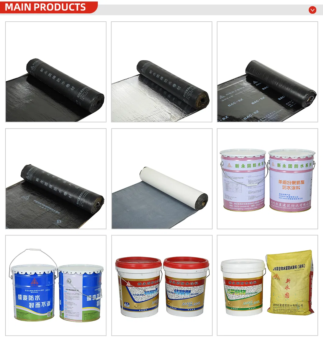 Customizable Slice Film Waterproofing Membrane for Durable Roofing Applications