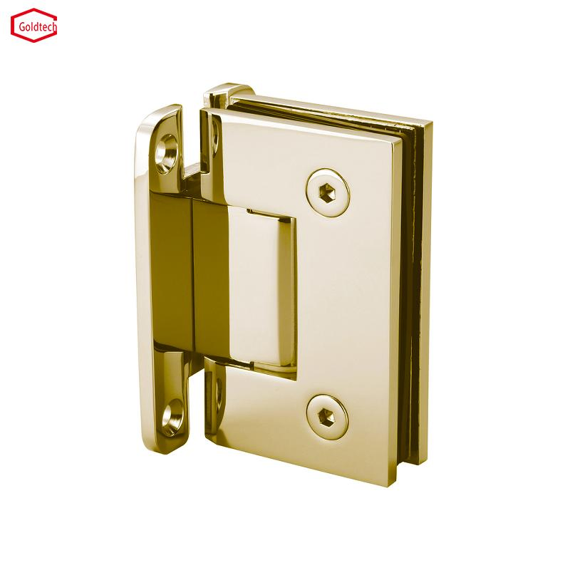 Wall Mount Brass Shower Door Hinge
