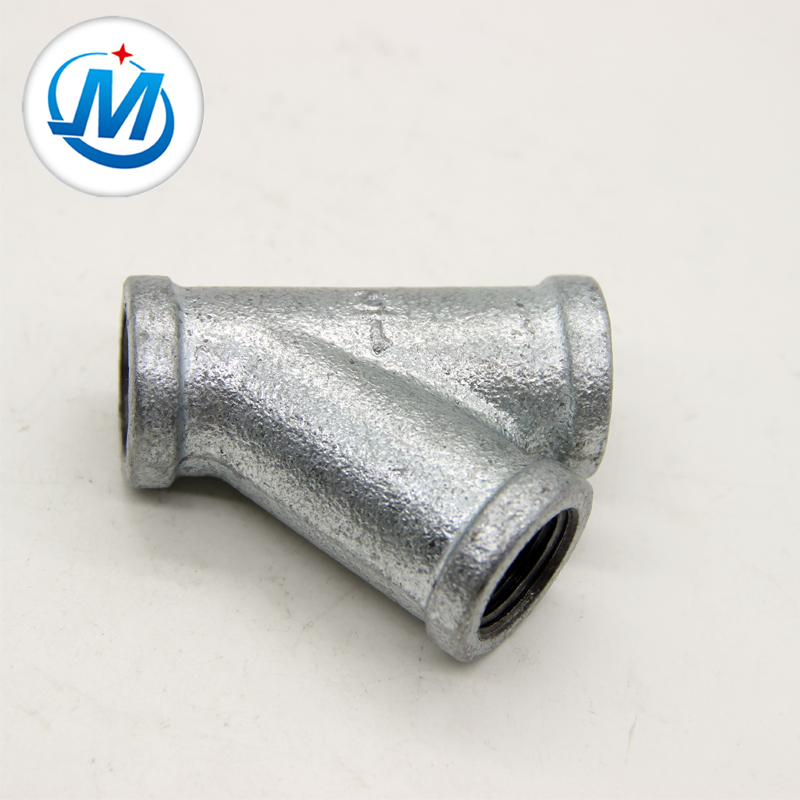 Y Brach Tee Gi Pipe Fittings with NPT Threads