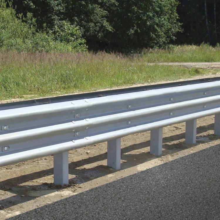 W Beam Guardrail Metal Steel S235jr S355jr Traffic Barrier Highway Guardrail for Sale