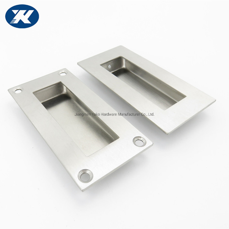 Best Selling Products Stainless Steel Flush Finger Cabinet Door Pull Handles
