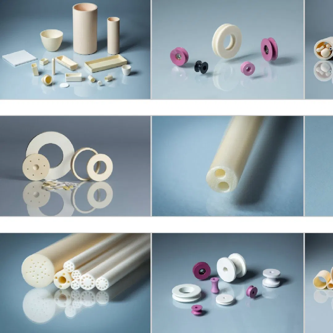 C610 C710 C799 95% 99% 99.5% Al2O3 Alumina Ceramic Thermocouple Protection Tube