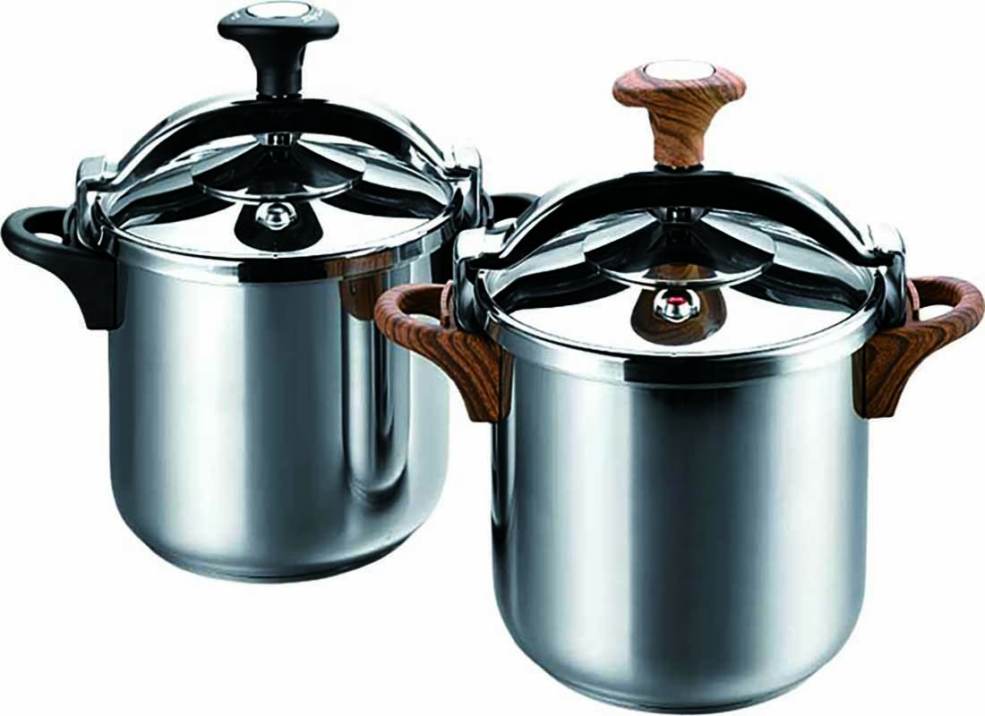 Скороварка из нержавеющей стали с зеркальной полировкой